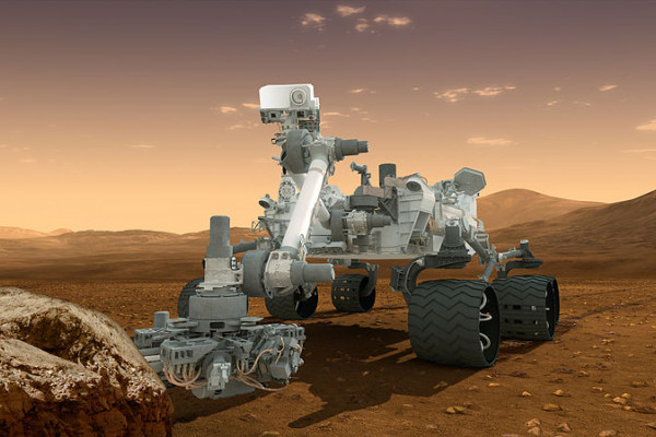 The Curiosity rover