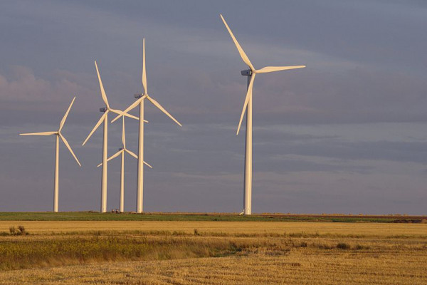 Wind farm near Caen