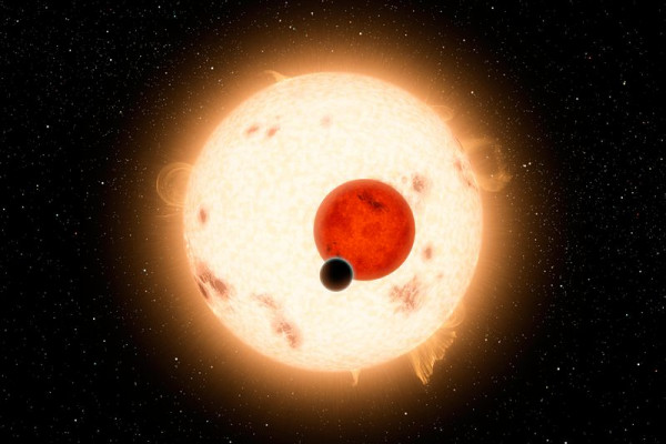  NASA's Kepler mission has discovered a world where two suns set over the horizon instead of just one. The planet is called Kepler-16b.