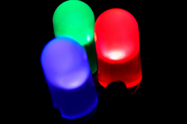 Red, Green, and Blue LEDs