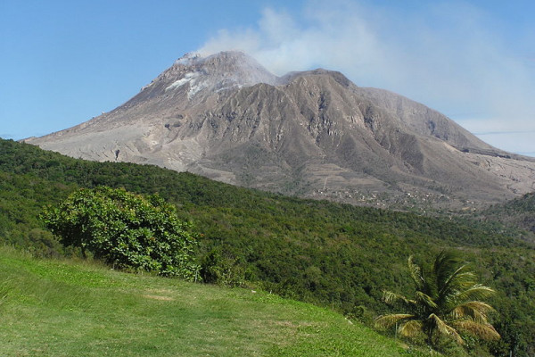 The Soufriere Hills Volcano on Monserrat