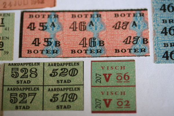 Dutch ration cards