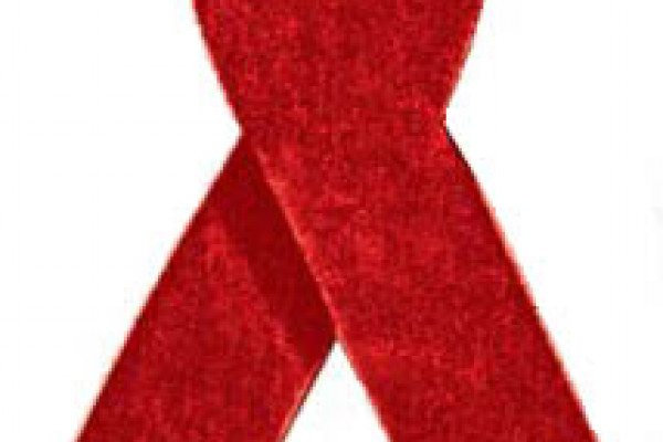 The Red ribbon is a symbol for solidarity with HIV-positive people and those living with AIDS.