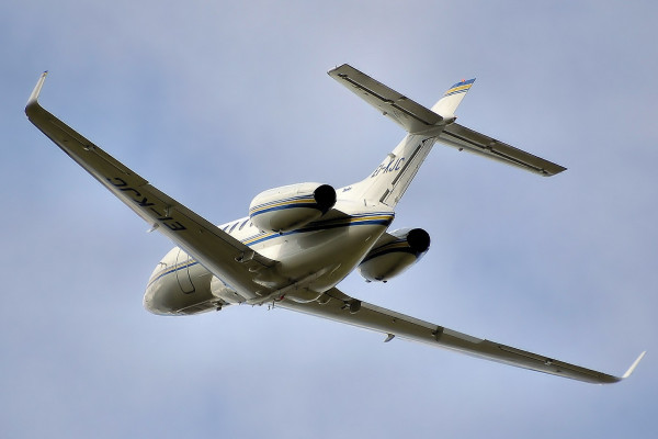 Hawker jet aeroplane