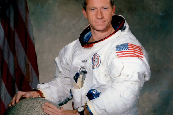 Apollo 15 Command Module Pilot Al Worden.