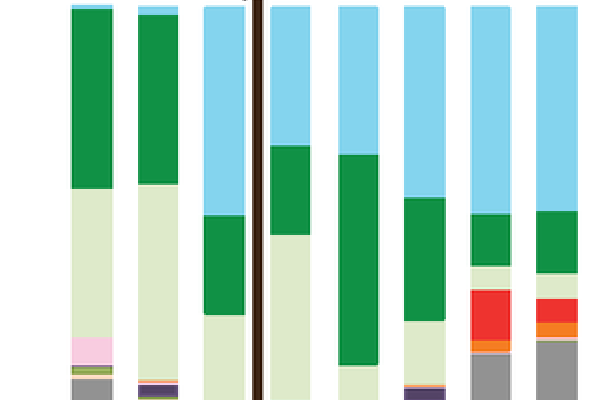 How bacteria phyla in a dead body alter with time.