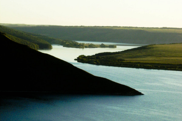 Dniester in Bakota, Ukraine