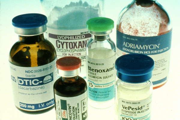 A selection of chemotherapy drugs