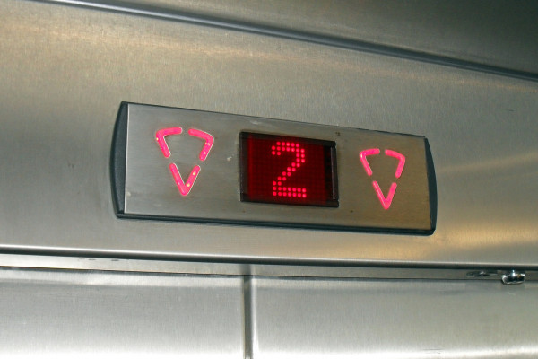 LED elevator floor indicator