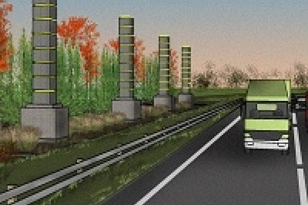 Totally sustainable highway by Innovia Tech. for the Mission Zero Corridor Project.