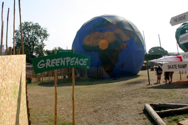 The Greenpeace Field, Glastonbury