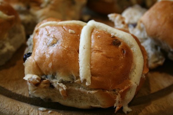 Hot cross bun