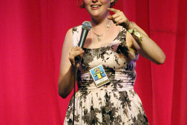 Josie Long, Caberet Tent, Glastonbury