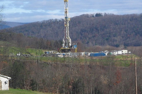 Shale gas drilling rig