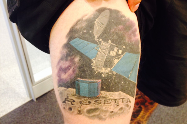 Matt's Rosetta Tattoo