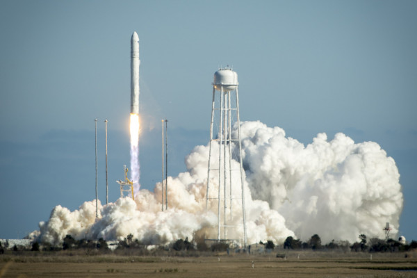 Antares Rocket Test Launch