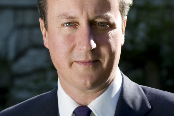 David Cameron's official portrait on the 10 Downing Street website