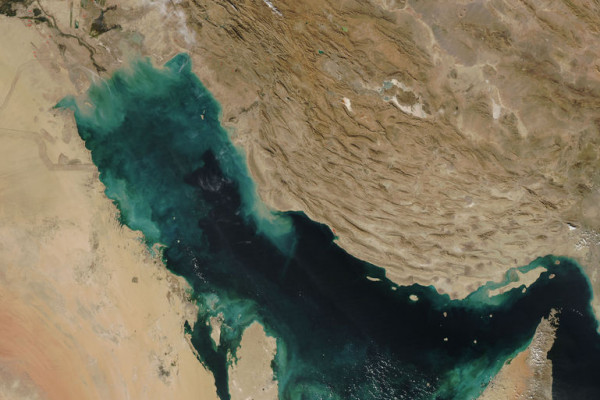 Persian Gulf viewed from space