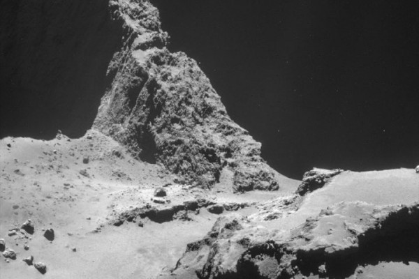 Comet 67P-Churyumov-Gerasimenko - image from the European Space Agency - ESA