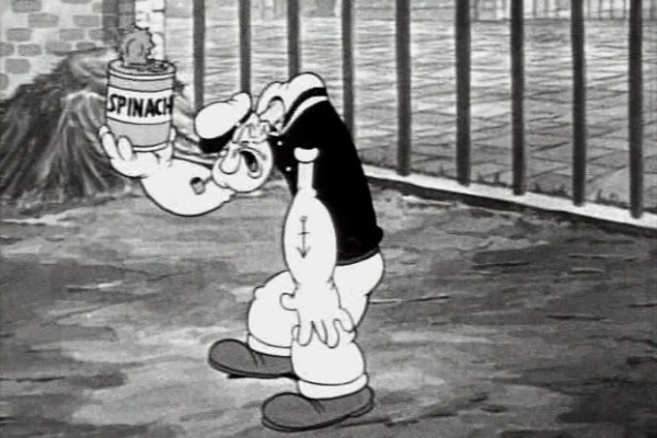 Still frame from the animated cartoon \Little Swee' Pea\ (1936)