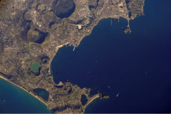 Astronaut Photography of Earth: Campi Flegrei and Pozzuoli, Italy