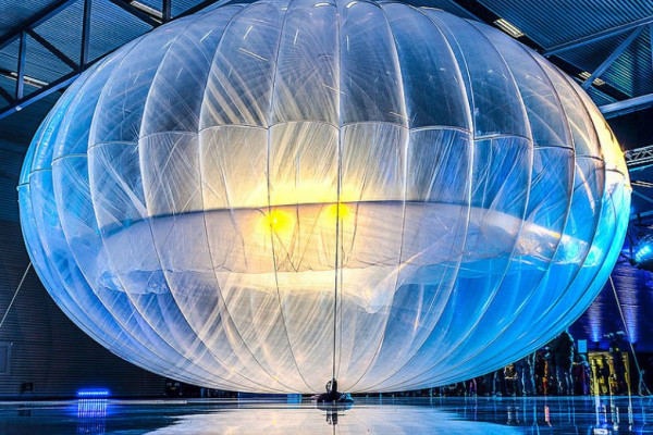 Balloon used as part of Project Loon