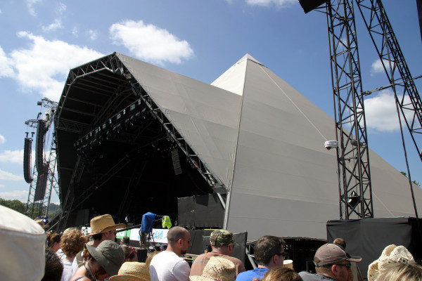 The Pyramid Stage, Glastonbury