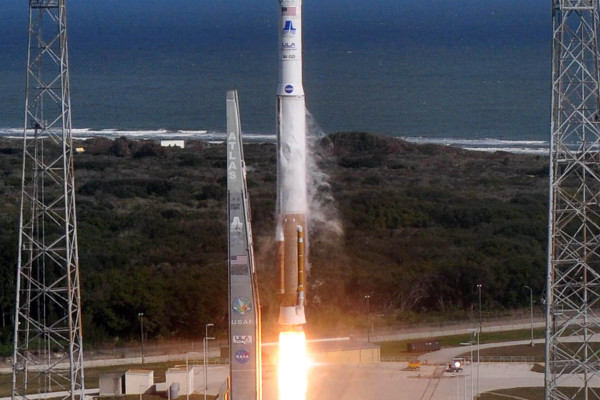NASA's Solar Dynamics Observatory, SDO, launched aboard a United Launch Alliance Atlas V from Space Launch Complex-41 at 10:23 a.m. EST on Thursday, Feb. 11, 2010.
