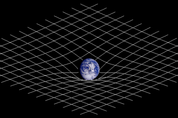 Massive objects bend the fabric of spacetime.