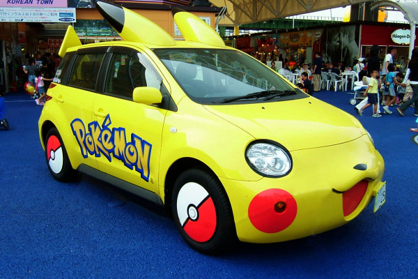 Pokémon car