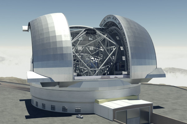 The European Extremely Large Telescope, or E-ELT