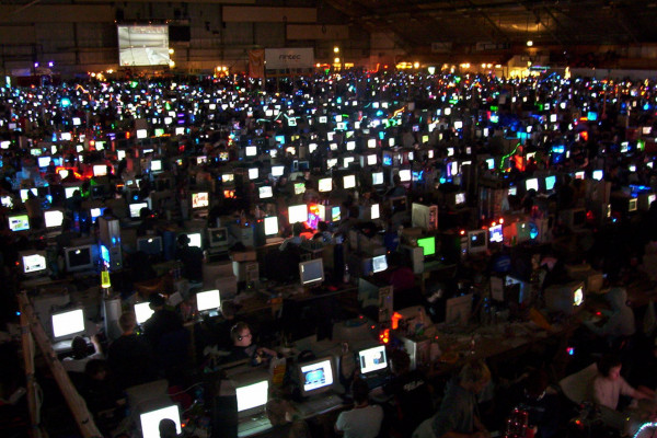 The DreamHack LAN party.