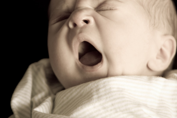 Baby Yawning