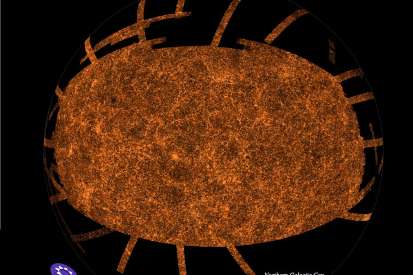 The Sloan Digital Sky Survey Northern Galactic Cap image