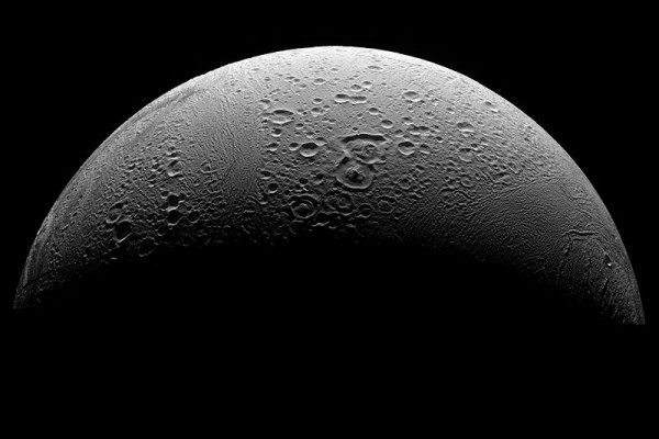 Enceladus is the sixth-largest moon of Saturn and was discovered in 1789 by William Herschel.