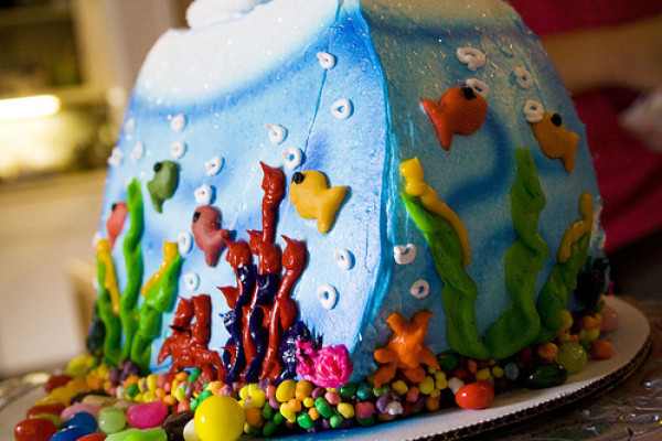 Oceans cake