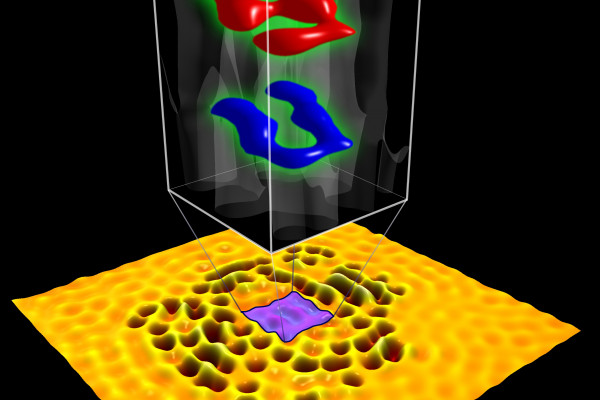 Using electron wave interference to make the smallest letters in the world