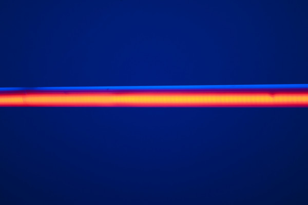 A laser beam.