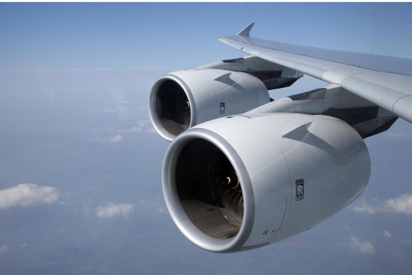 The Trent 900 powers the Airbus A380