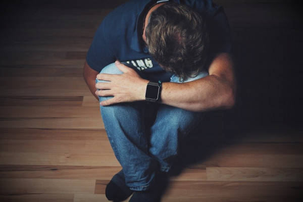 sad man