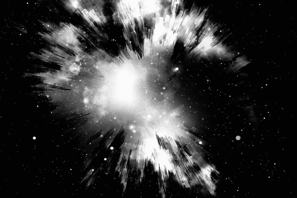 Artist's impression of the Big Bang.