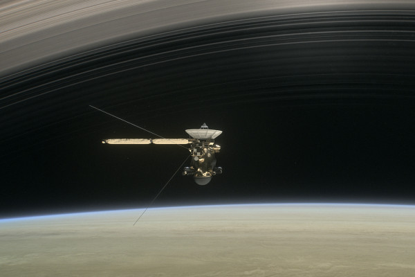 Artist's impression of Cassini