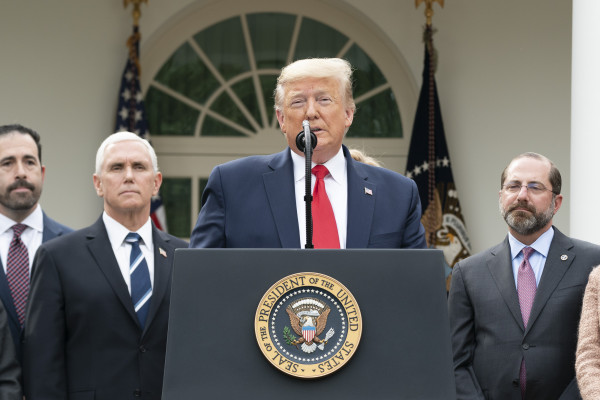 US President Donald Trump