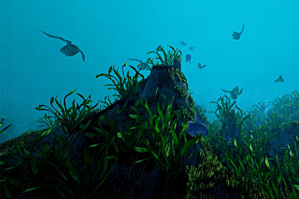 A screenshot from the game Ecosystem