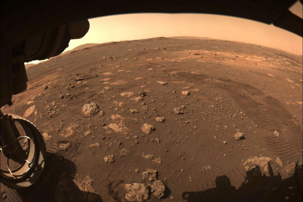 Perseverance on the surface of Mars