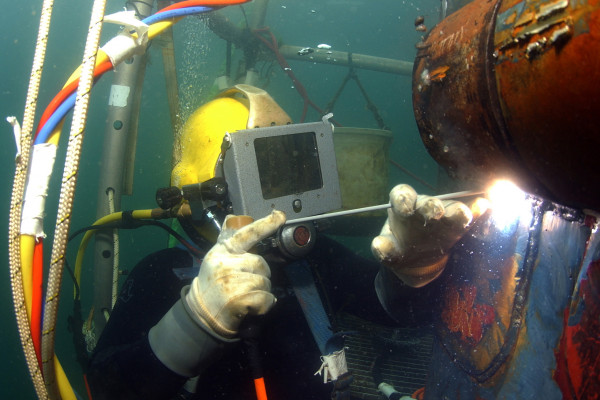 Underwater welding