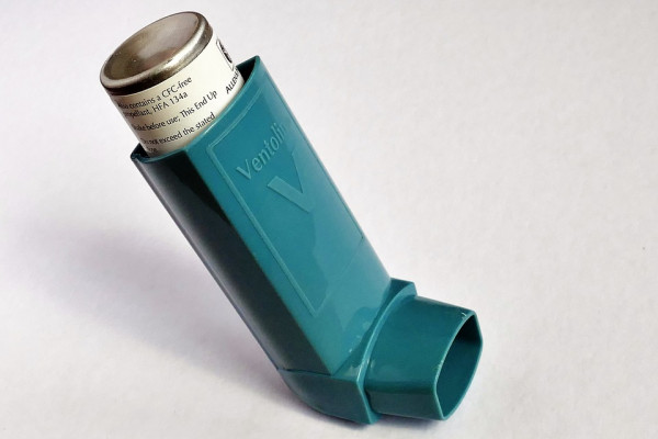 Salbutamol asthma inhaler