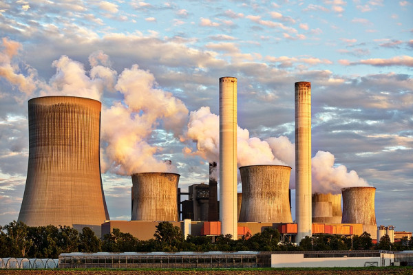 Power stations are a major source of greenhouse gas emissions