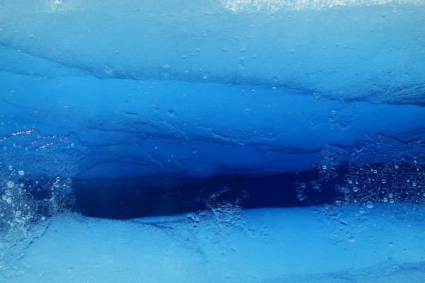 Antarctica underwater.