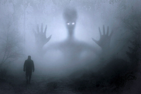 A scary alien